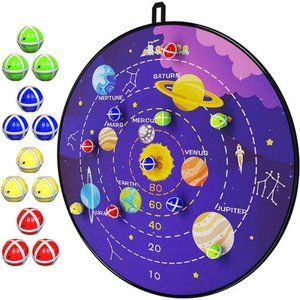 29" Large Dart Board for Kids, Kids Dart Board with Sticky Balls, Boys Toys